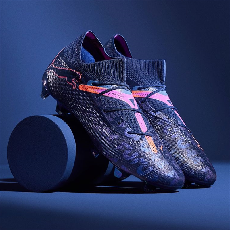 彪马puma future 7 ultimate fg/ag运动足球鞋弹性针织2024新款男