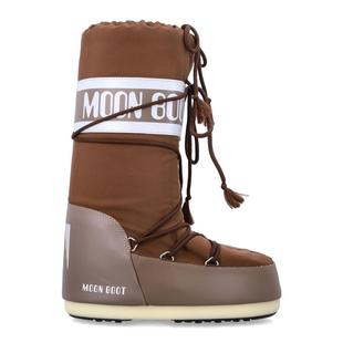 代购 BOOT女士雪地靴保暖防滑耐磨透气尼龙材质防水面料 MOON