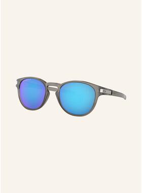 海外代购Oakley/欧克利男士太阳眼镜偏光圆框灰色镜框户外出行