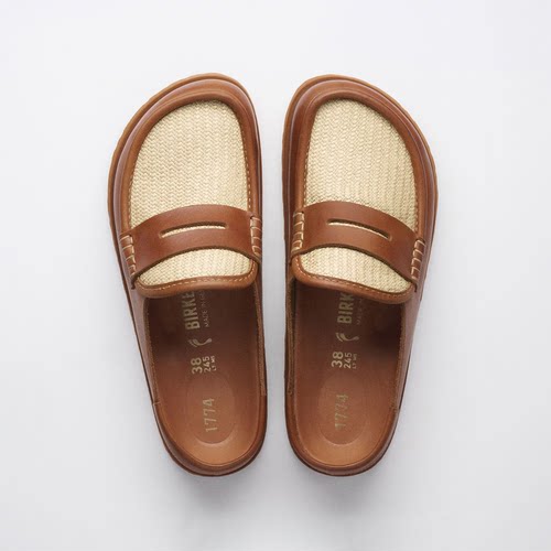 海外代购Birkenstock男女包头拖厚底混合材质夏季日常休闲度假