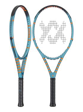 代购Volkl网球拍控球稳定发力蓝橙色碳素V型握柄网球训练