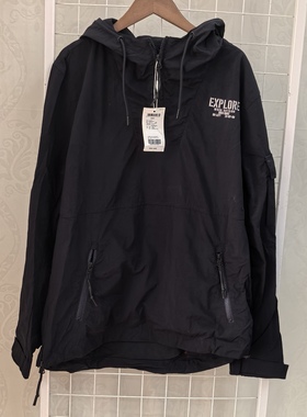 马威男外套男夹克 防风套头外套 春秋款