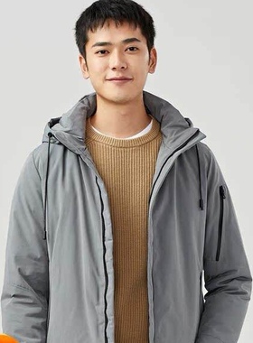 马威男羽绒服 防风羽绒服  工装羽绒服。