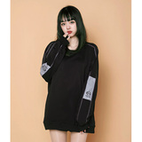 204-W66-P35中性蓝墙长袖卫衣男春秋潮牌2023新款潮女士衣服上衣，女装卫衣/绒衫，星座204