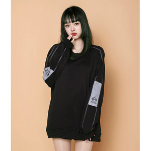 204-W66-P35中性蓝墙长袖卫衣男春秋潮牌2023新款潮 女士衣服上衣图片