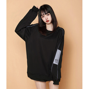 204-W66-P35中性蓝墙长袖卫衣男春秋潮牌2023新款潮 女士衣服上衣,女装卫衣/绒衫,星座204