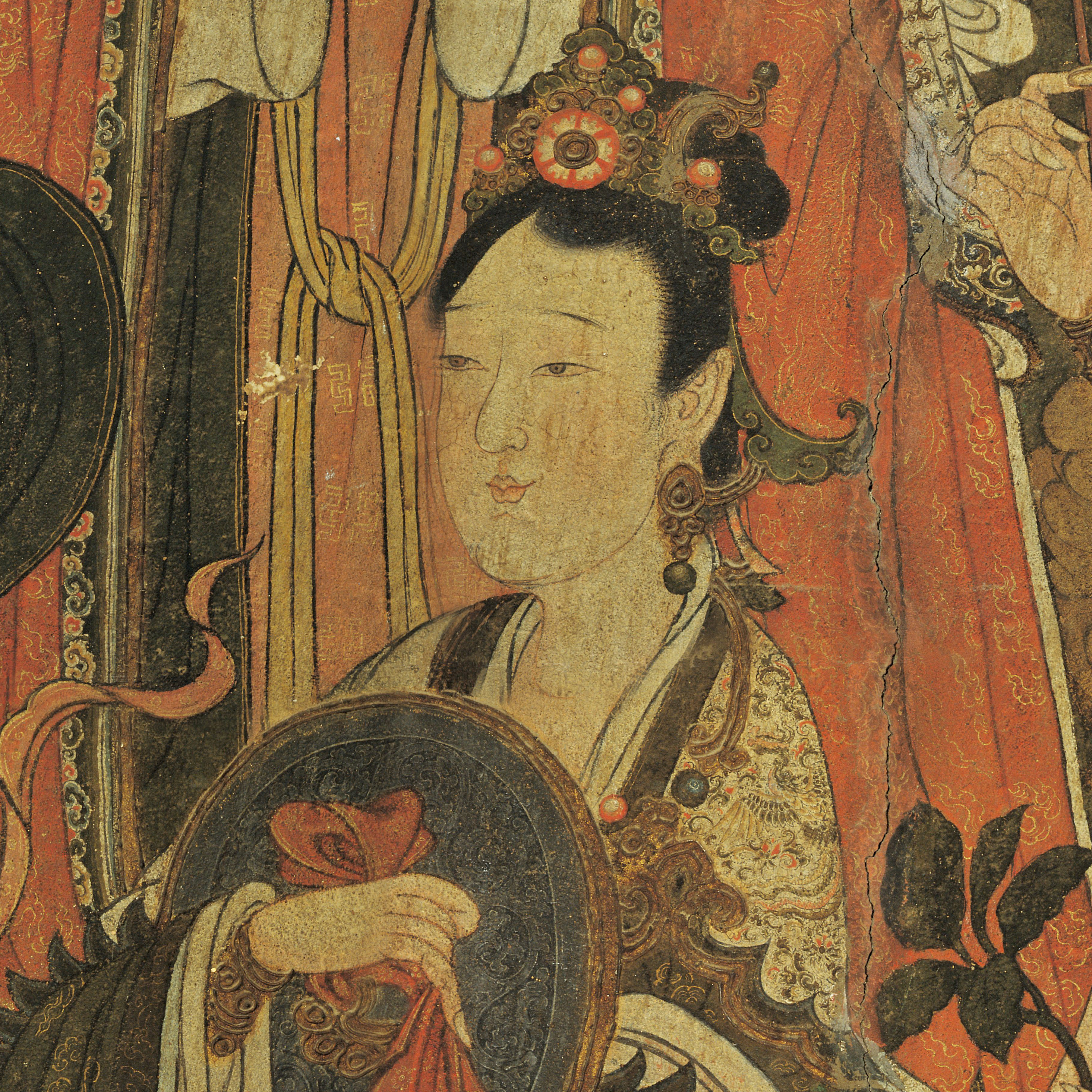 【云肩3.0】京渝堂旗下晋渝堂法海寺壁画二创神仙服活化手绘转印