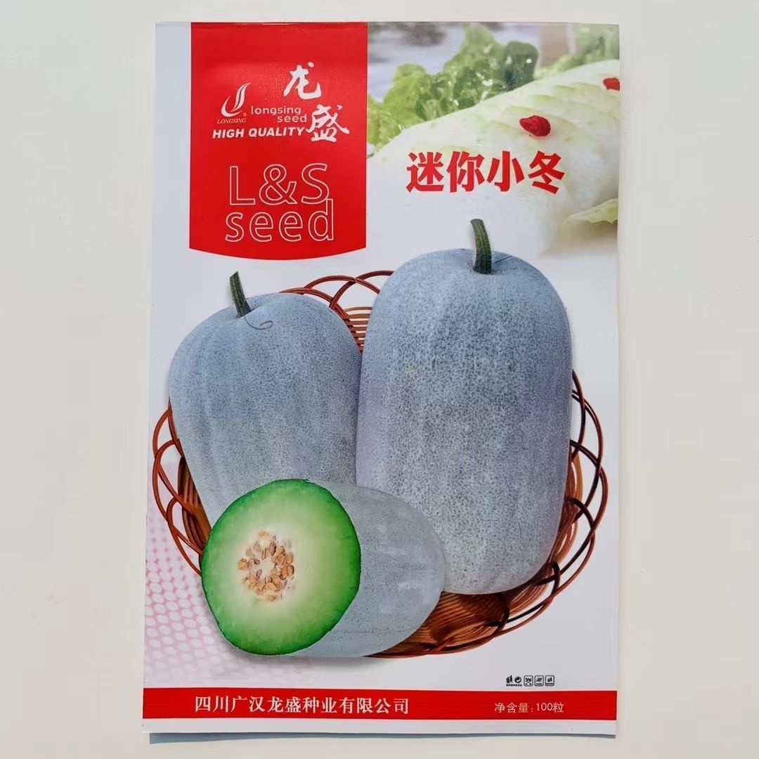 迷你小冬瓜种子实心小冬瓜粉皮冬瓜种子高产早春冬瓜种子高产抗病