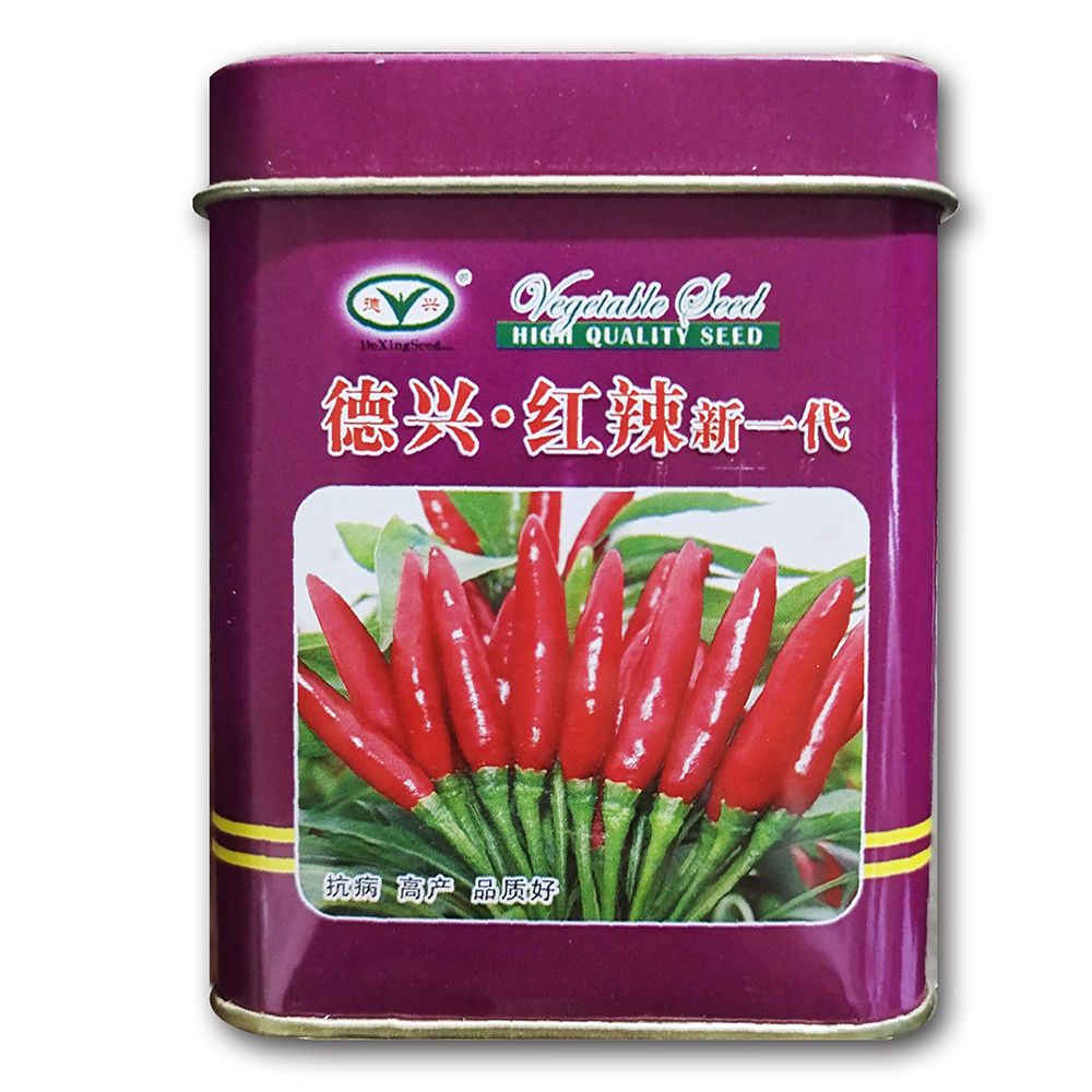 红辣新一代朝天椒辣椒种子高产高辣耐涝早熟硬度好簇生朝天椒种籽