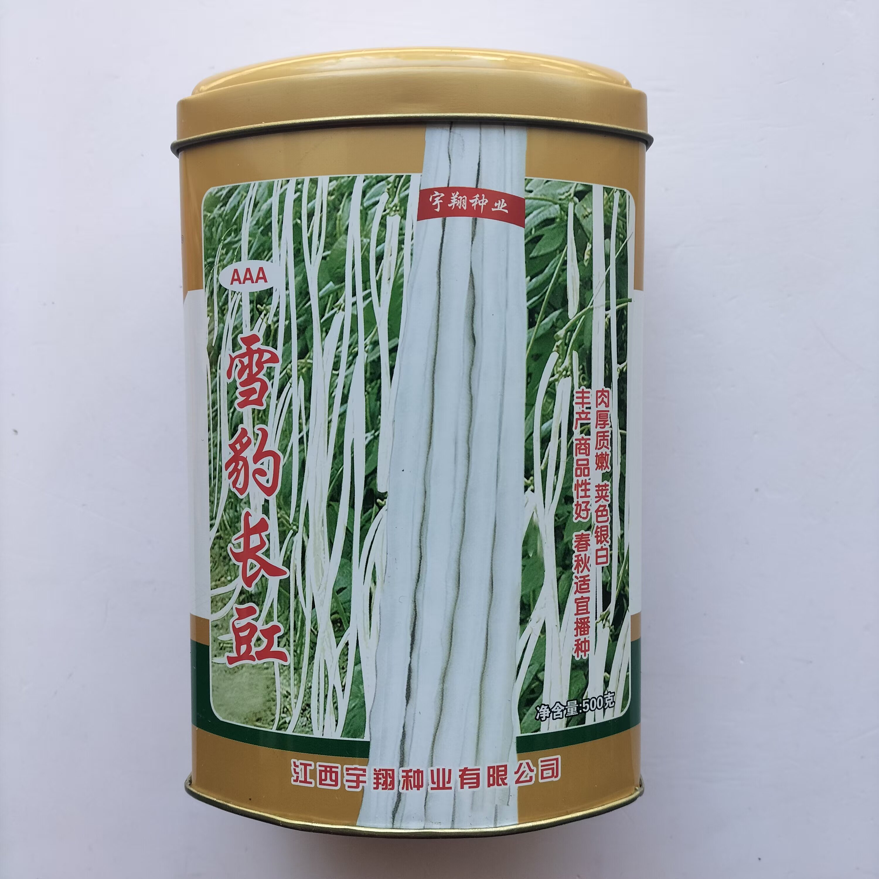 雪豹长豇豇豆种子白条粗豆抗病高产厚肉型长白豆角种子银白豇豆种