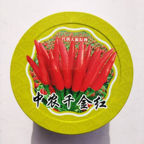 中农千斤红辣椒种子红朝天椒干椒泡椒种籽小红辣椒高辣抗病高产孑