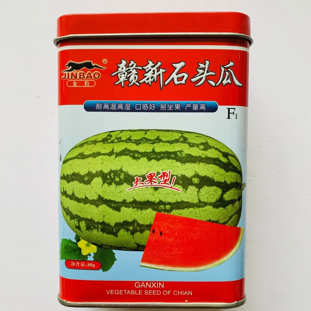赣新石头瓜种子超甜大红瓤西瓜种籽耐高温耐重茬大西瓜巨型春季种