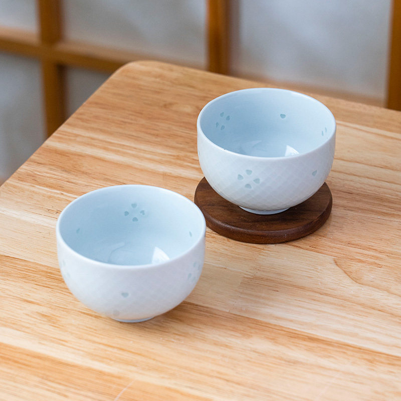 美浓烧日本进口窑变玲珑杯复古陶瓷泡茶杯个人专用家用功夫茶具