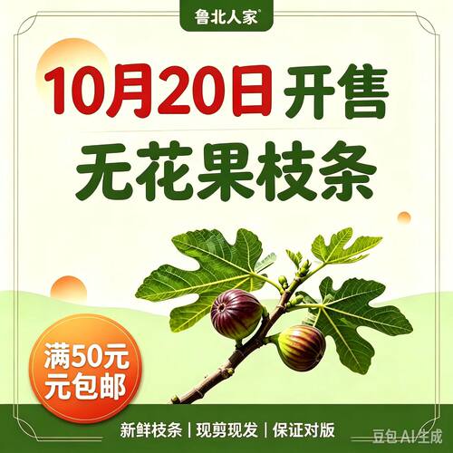 无花果枝条多品种扦插嫁接包对版
