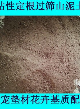 山泥土黄土花泥有机花土营养土养花树桩盆栽定根碗莲垫材通用型