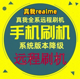 适用于RealmeGT2 GTNeo3T GTNeo2 GT大师探索版 系统版本降级远程