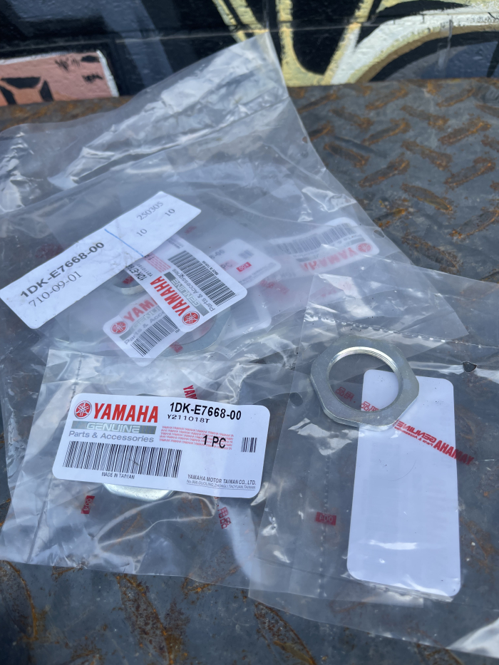 山叶雅马哈force155 smax155原厂开闭大螺母 林海175通用开闭盘