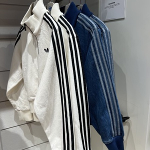 正品ADIDAS阿迪达斯女子立领运动休闲牛仔夹克外套KD2913 2892