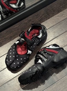 正品NIKE耐克AIR波点运动休闲分趾女鞋休闲鞋IW2344-001