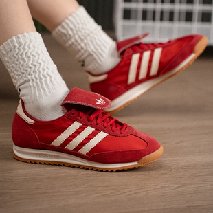 ADIDAS阿迪达斯女子马年红色运动休闲鞋红色鞋子KJ6148
