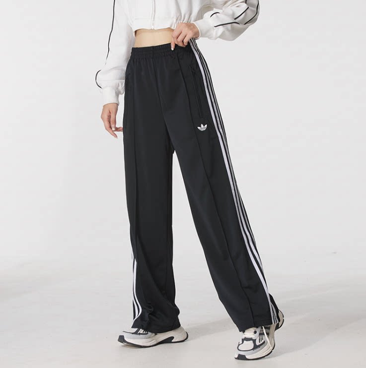 正品ADIDAS阿迪达斯女子运动休闲针织长裤运动裤子KB2467
