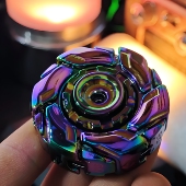 暴躁8指尖陀螺旋转开甲陀螺减压解压玩具盲盒edc玩具跨境爆款