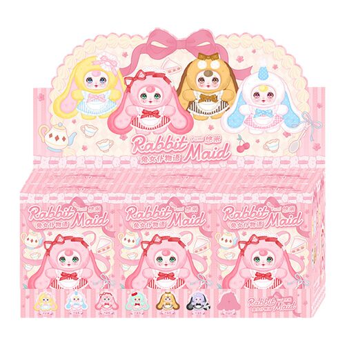 可爱毛绒盲盒公仔心手办模型创意生日礼物送闺蜜女生解压玩具