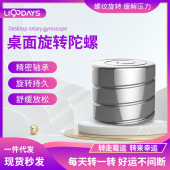 vortecon桌面陀螺亚马逊跨境指尖爆款 金属不锈钢地摊减压玩具