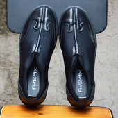 民族风男鞋 春秋中国风真皮男鞋 板鞋 圆头低帮休闲鞋 官靴套脚复古鞋