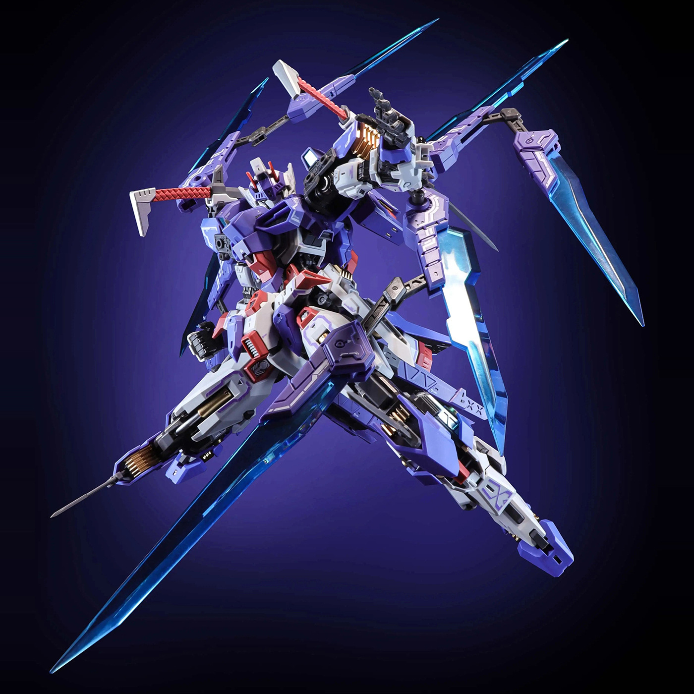 现货 伊达斯科技 1/100 女武神瓦尔基里 国创机甲 拼装模型摆件