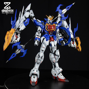 超新星1/100双头龙 蓝龙魔改 精分色阴影 喷涂上色 代工 加工