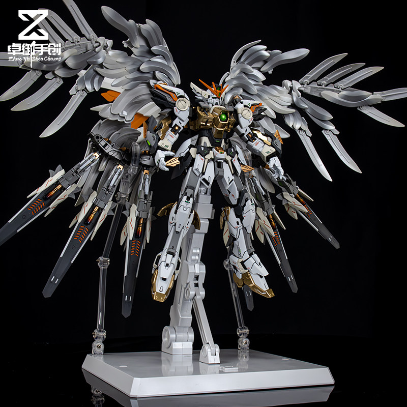 大班MG1/100白雪姬+鹤一权杖 大剑 渐变效果 喷涂上色 代工 加工
