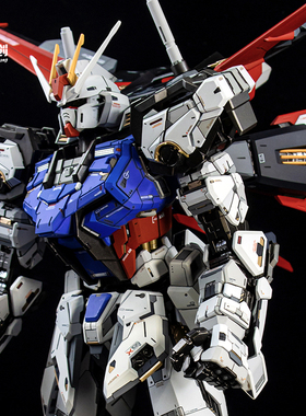 万代PG1/60强袭育胶乐园GK+飞行背包走线 精细分色上色 代工 加工