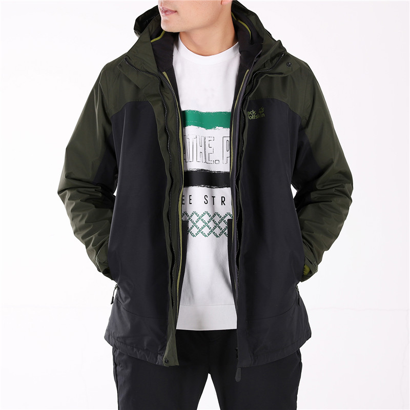 18ÇﶬJack wolfskin/ÀÇצÄпî·À·ç·ÀË®ÈýºÏÒ»³å·æÒ¼пË5118351