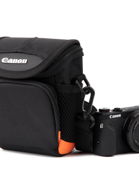佳能V1 G7M3 G7M2 G5M2 SX740HS IXUS285防水防撞击肩挎相机包
