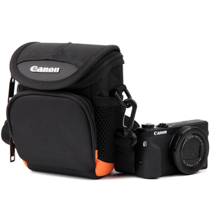 SX740HS 佳能V1 G5M2 G7M2 IXUS285防水防撞击肩挎相机包 G7M3