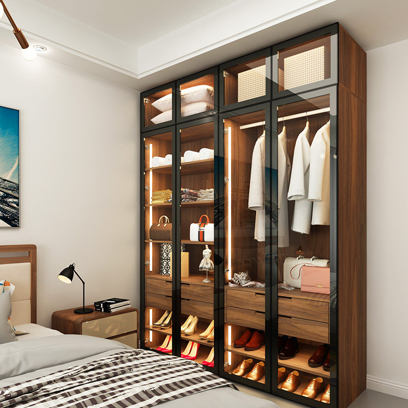小虎鞋柜 gs 004b 时尚门厅玄关超薄镜面烤漆鞋柜 穿衣柜 可定做