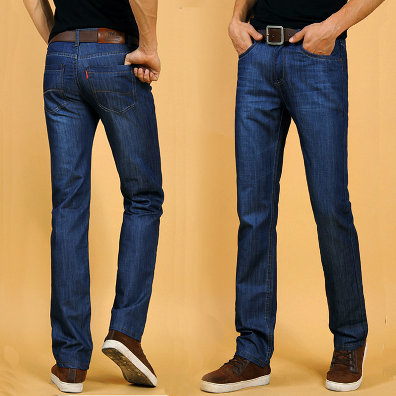 Jeans pour jeunesse droite en vrac en coton pour été - Ref 1461001 Image 3