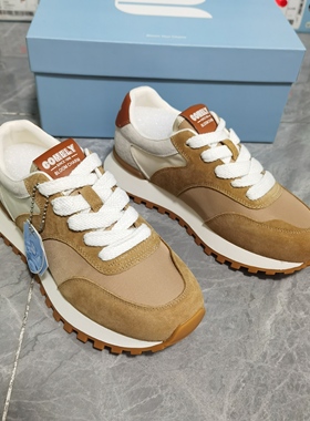 品牌正品新款阿甘鞋女软底春秋新款轻便老爹鞋厚底运动鞋女 6A080