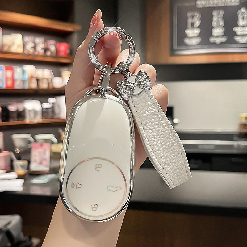 适用于23款哪咤钥匙套2022哪吒U/V/S扣包upro高档钥匙保护壳全包