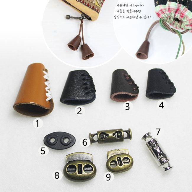 가죽 모조 가죽 시계 버클 벨트 버클 와이어 버클 수제 직물 DIY 로프 버클 돼지 코 버클 액세서리 스프링 버튼