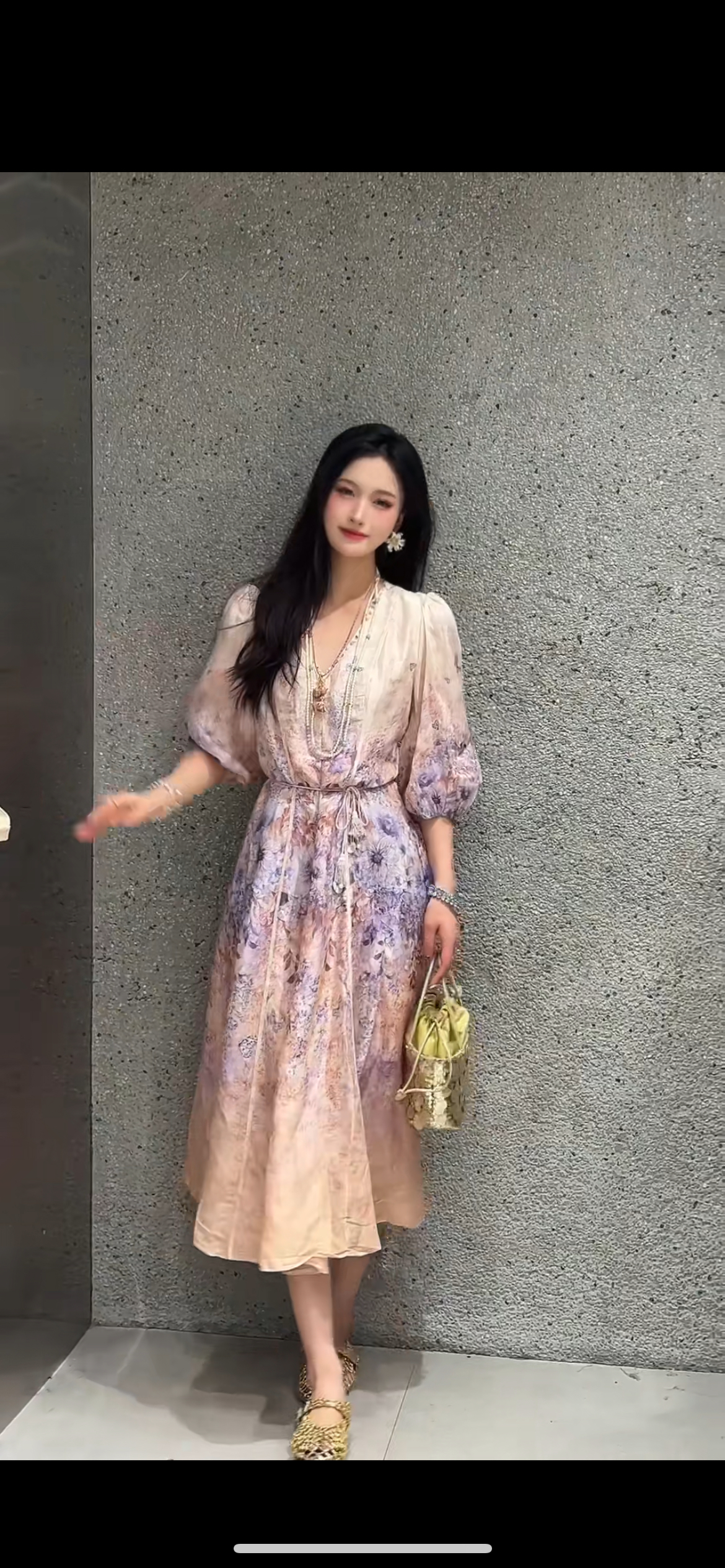 价格咨询.欧洲站设计师原创复古女装走秀款高定制气质连衣裙423