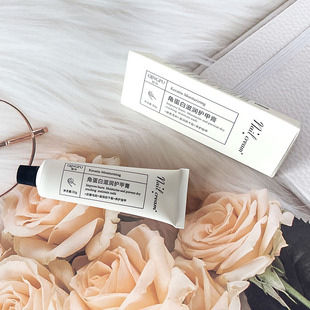 轻朴角蛋白滋润护甲膏改善脆弱易断抚平倒刺死皮凝胶修复受损甲面