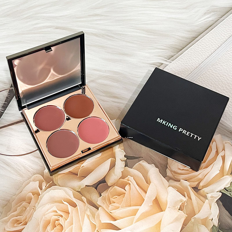 MKING PRETTY 多用膏#夏日晨曦腮红眼影口红高光综合盘哑光唇泥,彩妆/香水/美妆工具,腮红/胭脂,淘宝优惠券,粉丝福利购,淘宝优惠卷