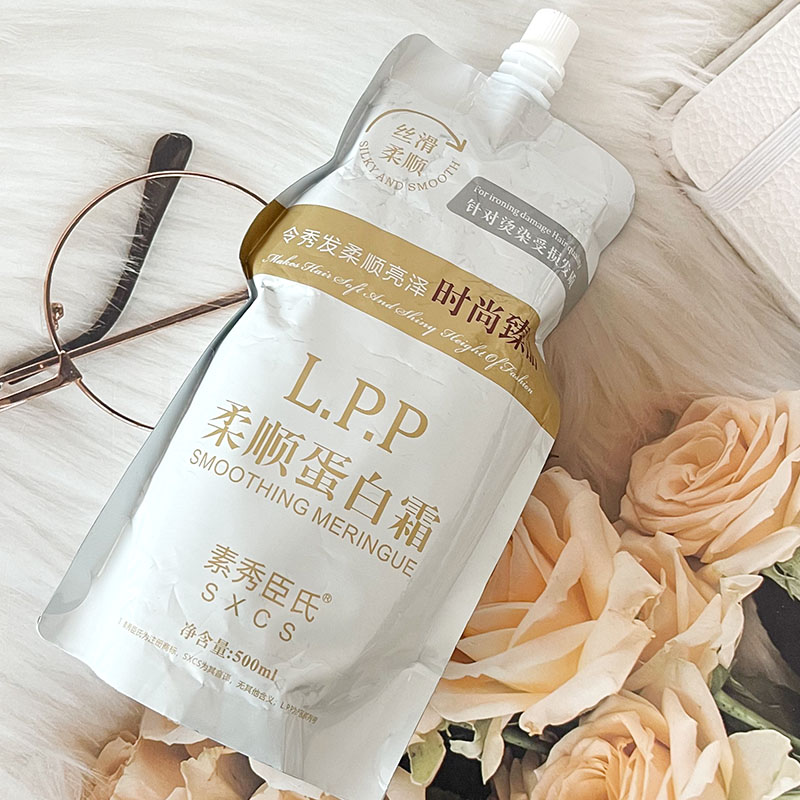 素秀臣氏柔顺蛋白霜补水保湿修复干枯滋润顺滑改善毛躁染后修护