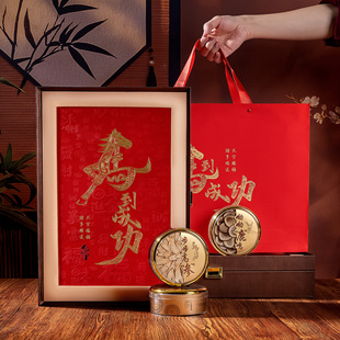 马到成功新年高档多拼礼品盒燕窝西洋参石斛鹿茸礼盒空盒包装盒子