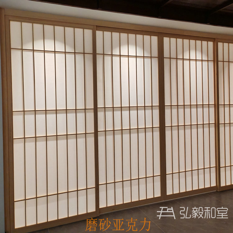 深圳香港日式格子门折叠门 榻榻和室门