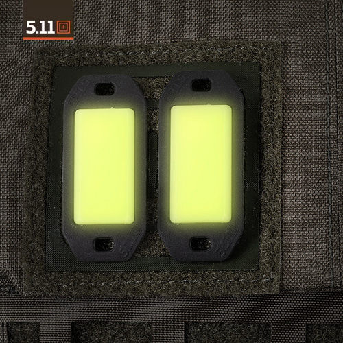 5.11夜光魔术贴吸光后就发亮