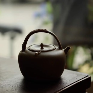 四闲堂 半斋秋实壶 陶壶 煮水壶煮茶壶 耐热耐高温茶壶