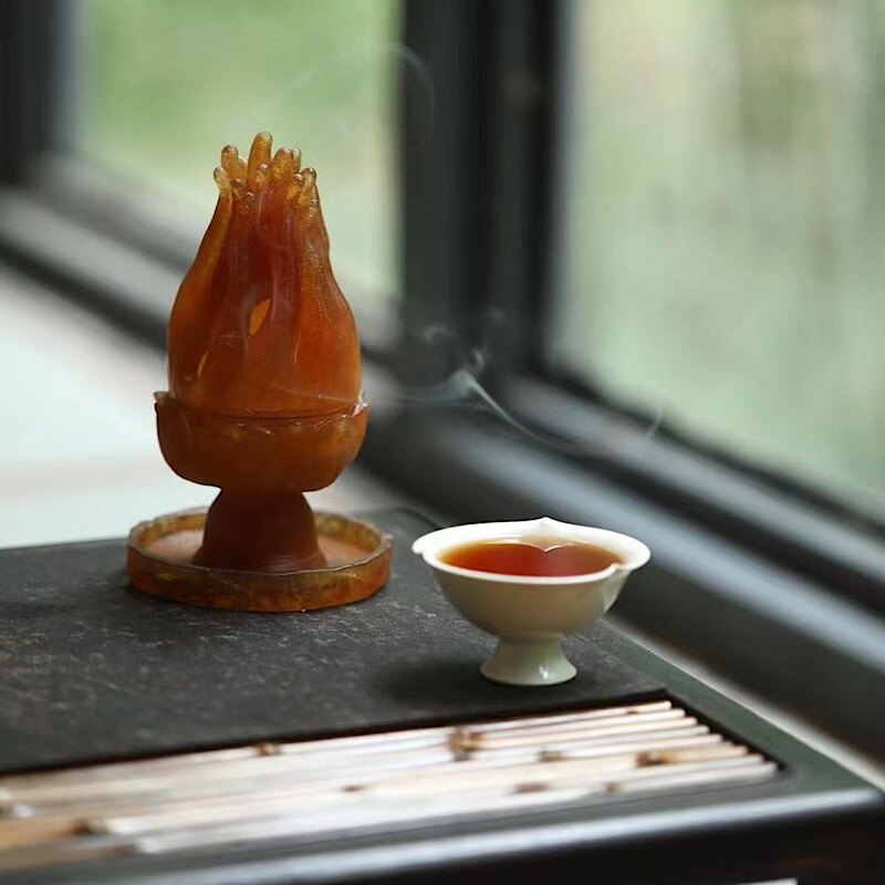 无相佑佛手香炉手工琉璃